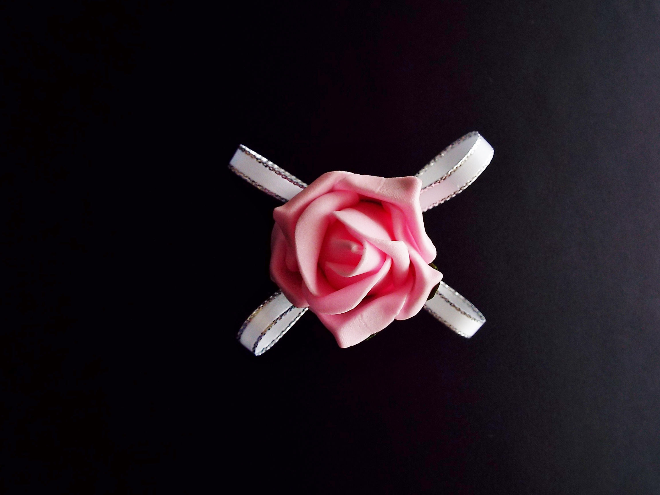 "...Elegant Pink Rose!" Brooch
