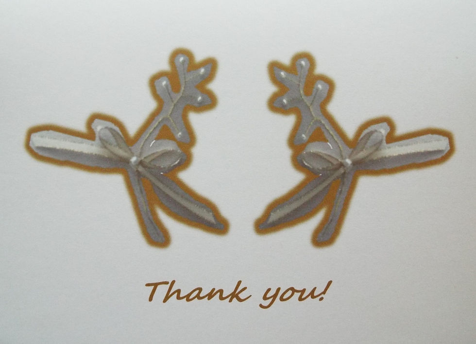 Thumbnail: "...Pearls of Love Thank You Card!"