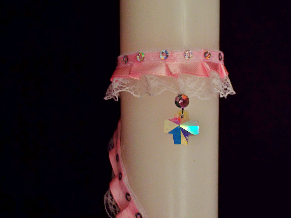 Thumbnail: "...Pink Iridescence!" © Christening Candle
