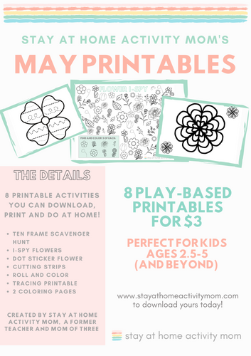 May Printables | Learn and Play!