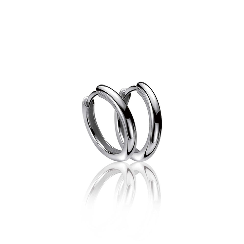 ZIO401 ZINZI zilveren klapcreolen rond 15x2mm