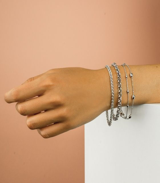 Thumbnail: ZIA1009 ZINZI zilveren jasseronarmband