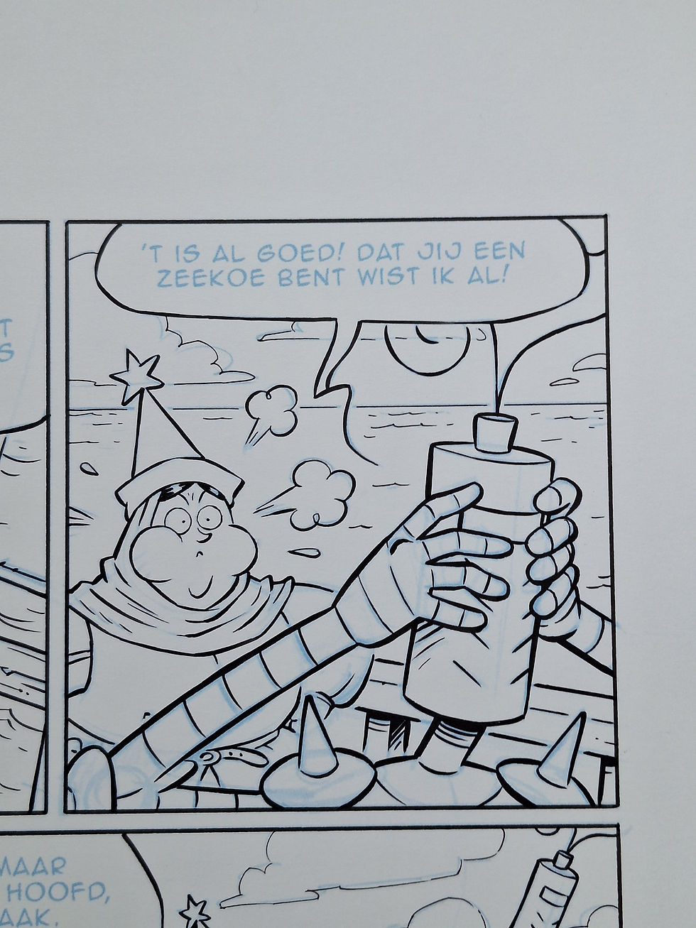 Thumbnail: Originele pagina - p21 uit 'Heer Donkerduister'