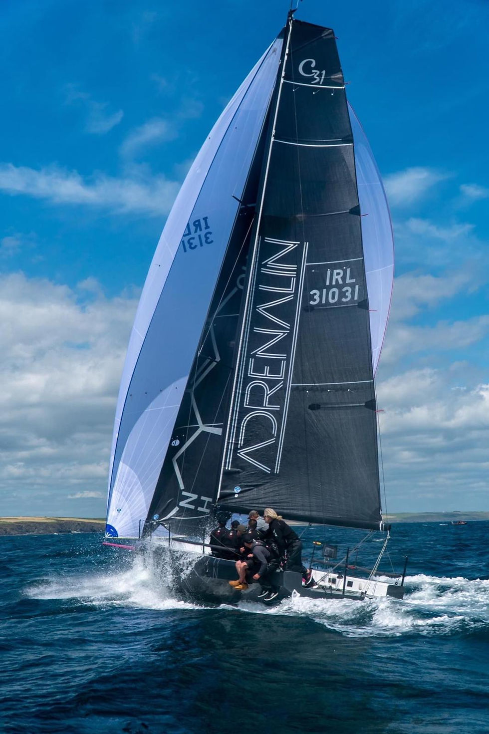 adrenaline Cape 31 downwind