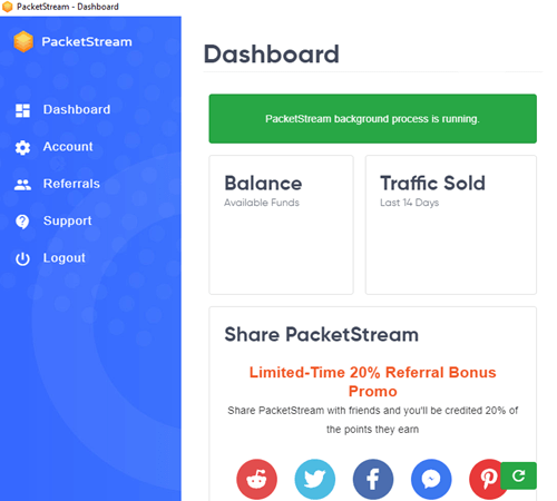 packetstream android