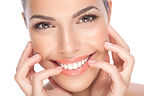 Smiling Woman Close-Up