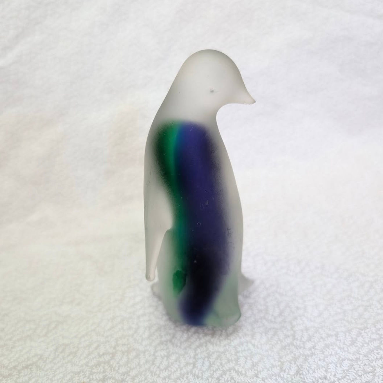 Vintage Art Glass Penguin