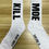 Thumbnail: KILL MOE "I AM ART" SOCKS