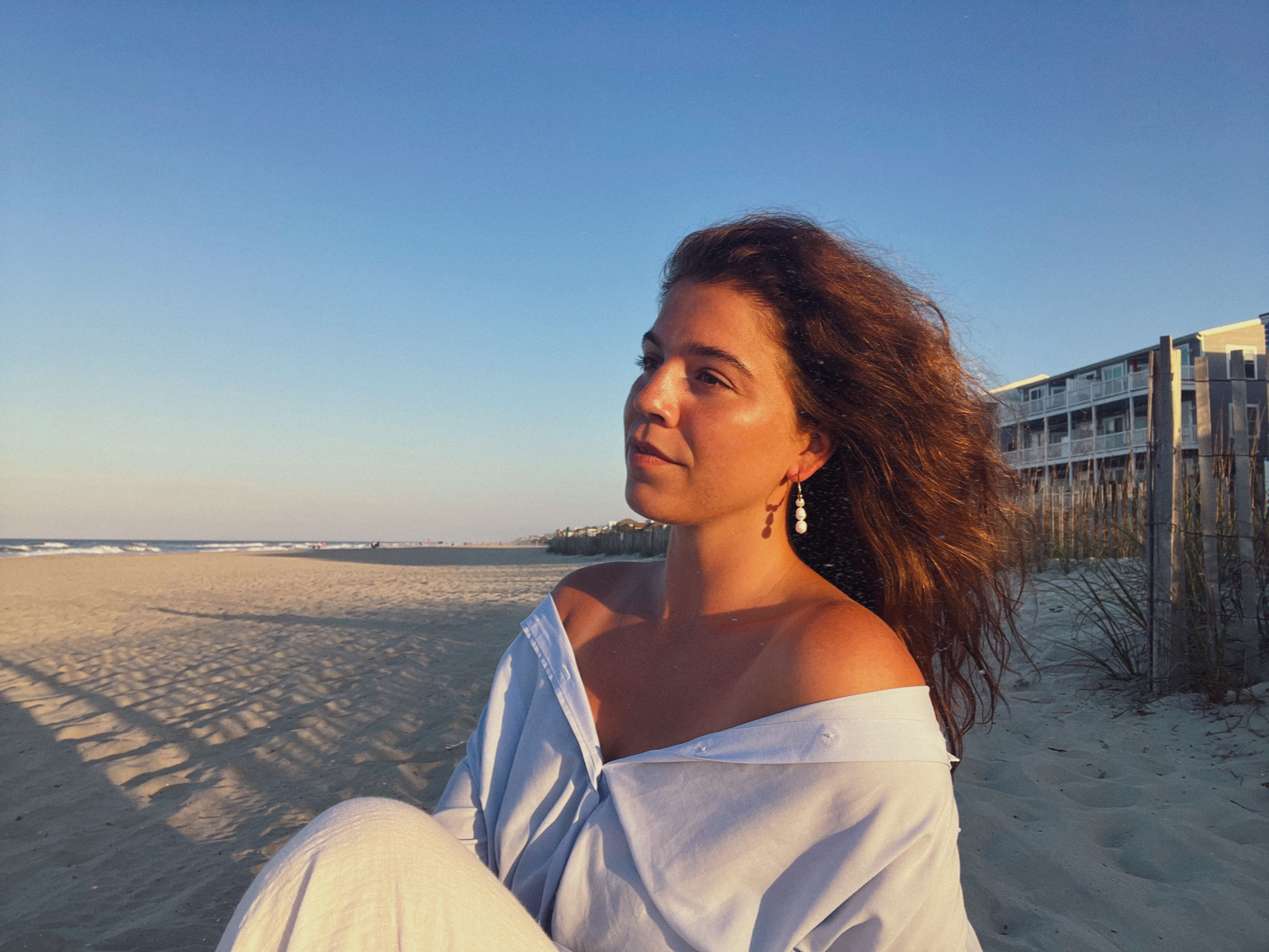 14K Gold Filled Mini Ivy Freshwater Pearl Drop Earrings