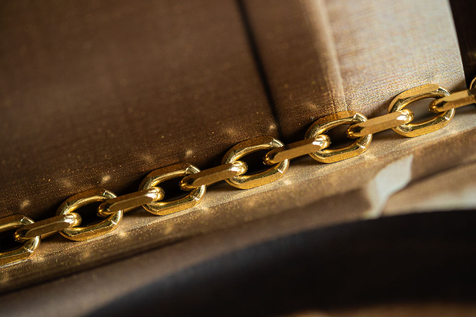 Thumbnail: 18K Gold Filled Chunky Anchor Chain Necklace