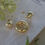 Thumbnail: 18K Gold Filled Pearly Teardrop Earrings