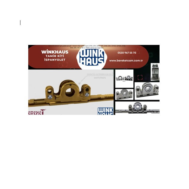 Küçük resim: Bereket WİNKHAUS İSPANYOLET TAMİR KİTİ kopyası