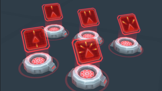 Gun & Fire Formation Pickups - ArkWar