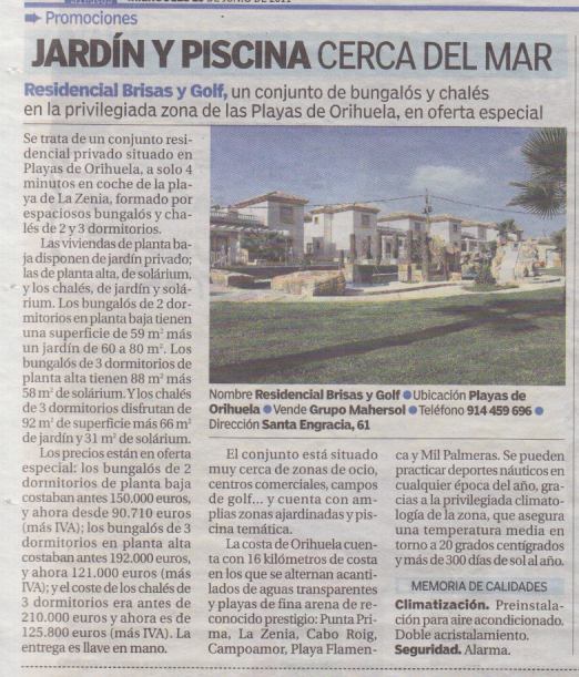 20 minutos Viviendas
