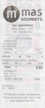 Recibo