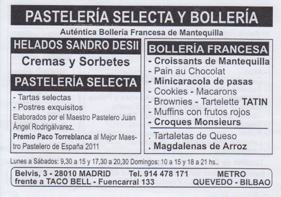 Pastelería 2