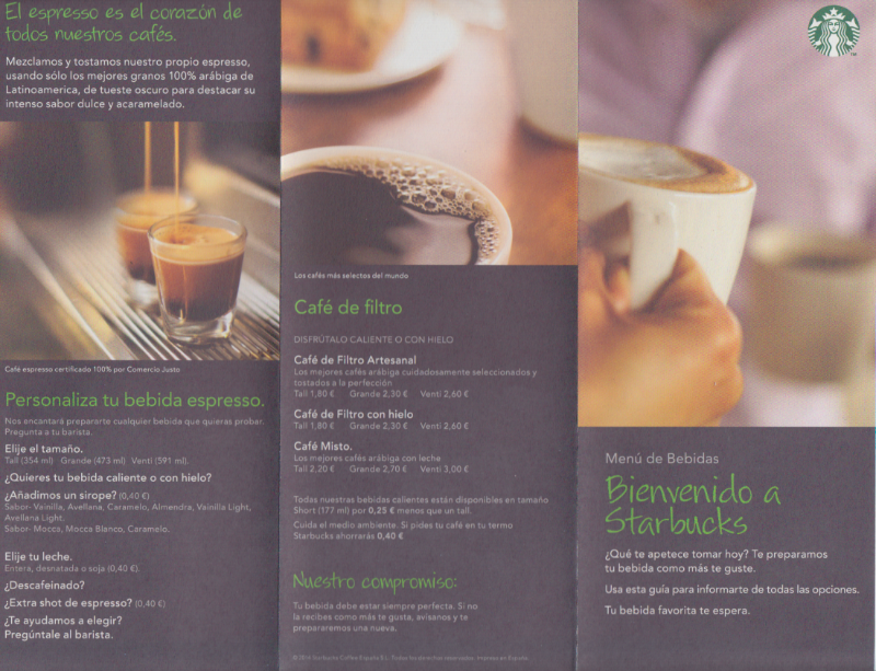 Starbucks Flyer
