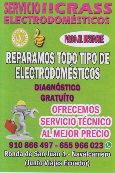 Oftera de electrodomésticos