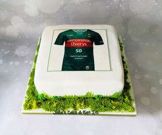 Mayo Football Shirt Cake