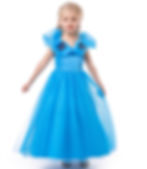 Thumbnail: ELSA & ANNA® Girls Fancy Dress Snow Queen Princess Costume Party Dress CNDR04