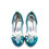 Thumbnail: ELSA & ANNA® Girls Princess Snow Queen Wedged Party Shoes Sandals BLU14