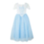 Thumbnail: ELSA & ANNA® Girls Fancy Dress Snow Queen Princess Costume Party Dress CNDR01