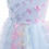 Thumbnail: ELSA & ANNA Girls Princess Wedding Bridesmaid Birthday Party Dress XA2022-4BLU