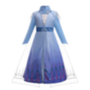 ELSA & ANNA® Girls Fancy Dress Snow Queen Princess Costume Party Dress E315