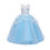 Thumbnail: ELSA & ANNA Girls Sleeveless Formal Ball Gown Wedding Bridesmaid Lace Dress 05