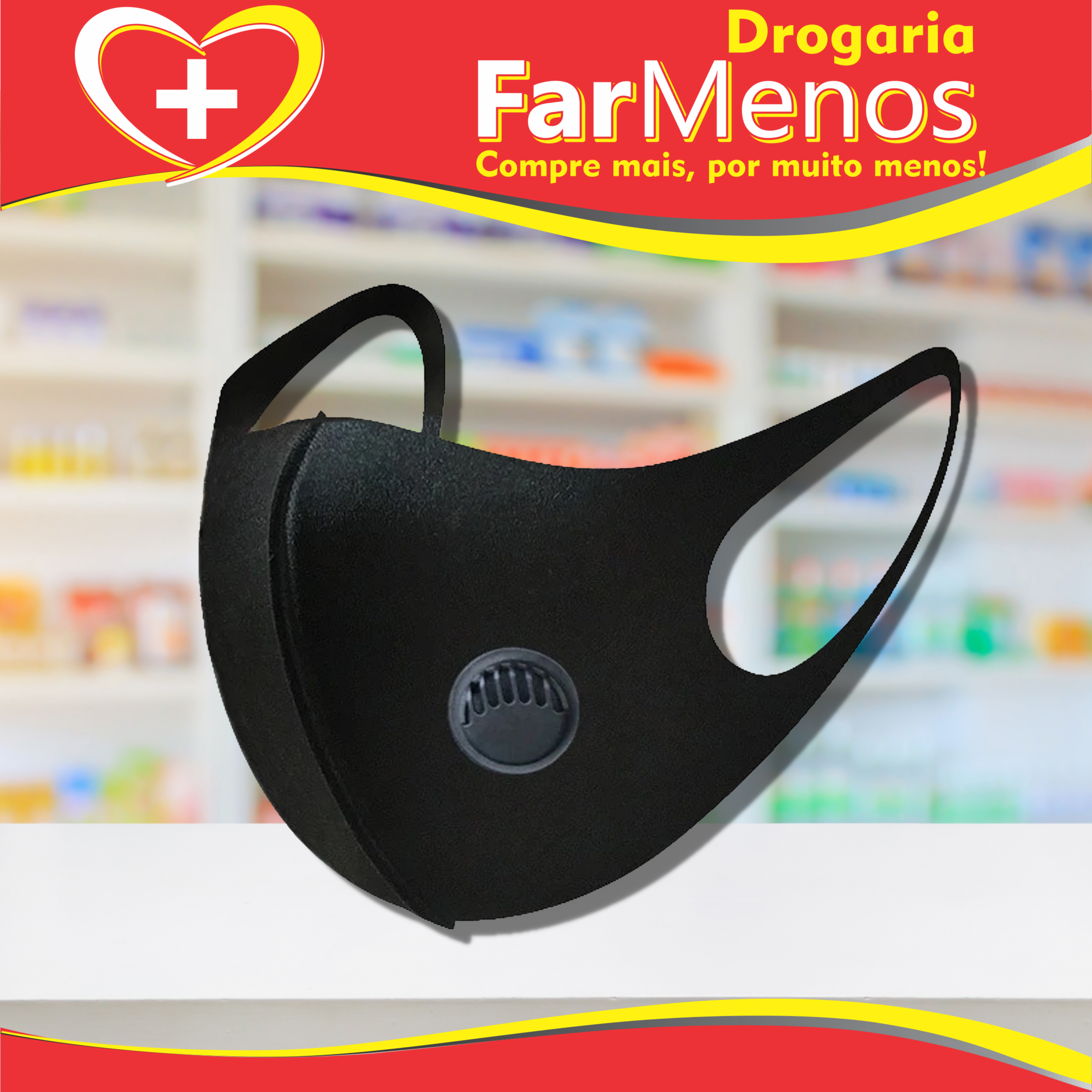 Mascara Respiratória c/1 und FocoOrtoped