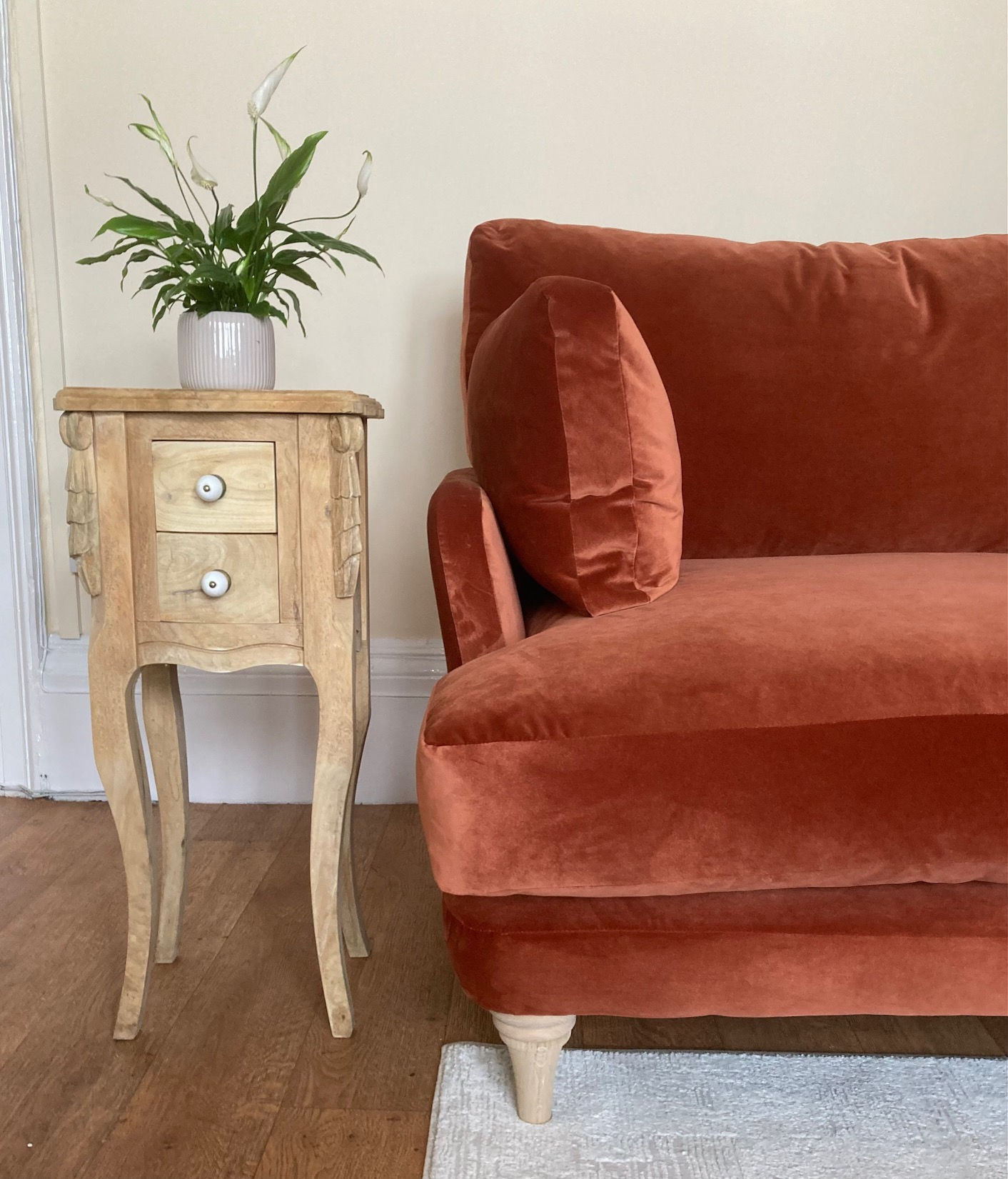 NEW (Jan '26) Loaf Smithy Medium Sofa in Broken Pot Clever Velvet RRP £2595