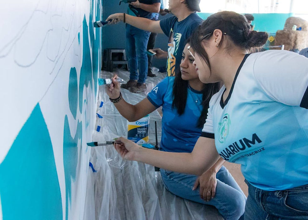 Arte y conservación se unen en el Aquarium para inspirar conciencia ambiental