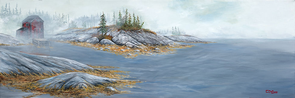 Foggy Shore_12x36_Acrylic.jpg