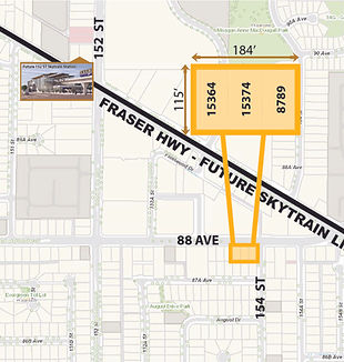 3 Lots on 88 AVE & 154 ST, Surrey BC