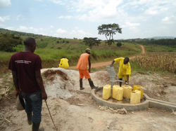 prisoners gathering water