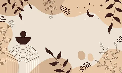 aesthetic-background-boho-background-background-with-rainbow-moon-leaves-dots-and-geometri