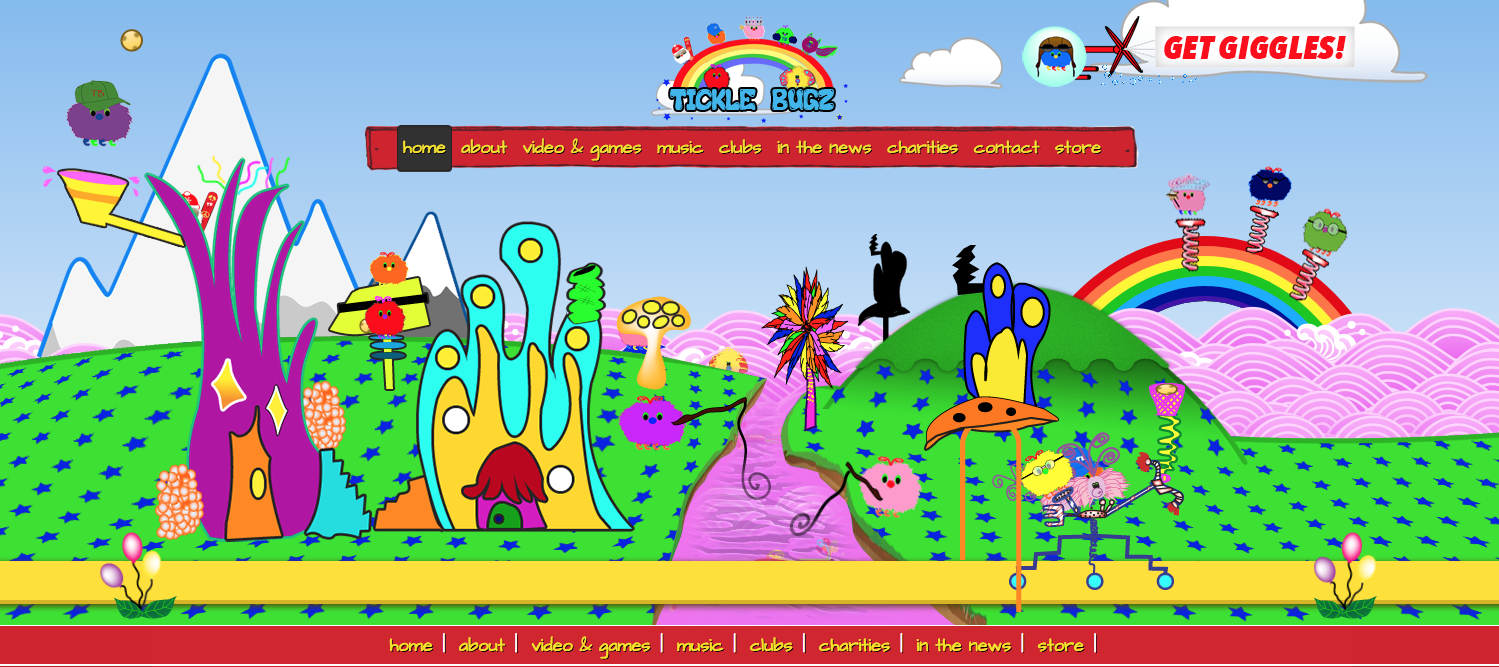 Official Site of the Tickle Bugz