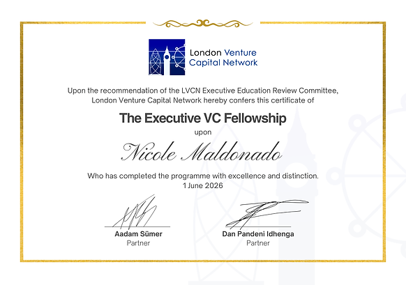 Executive Venture Capital Fellowship