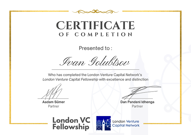 London Venture Capital Fellowship