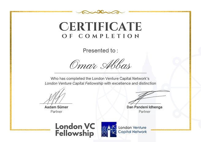 London Venture Capital Fellowship
