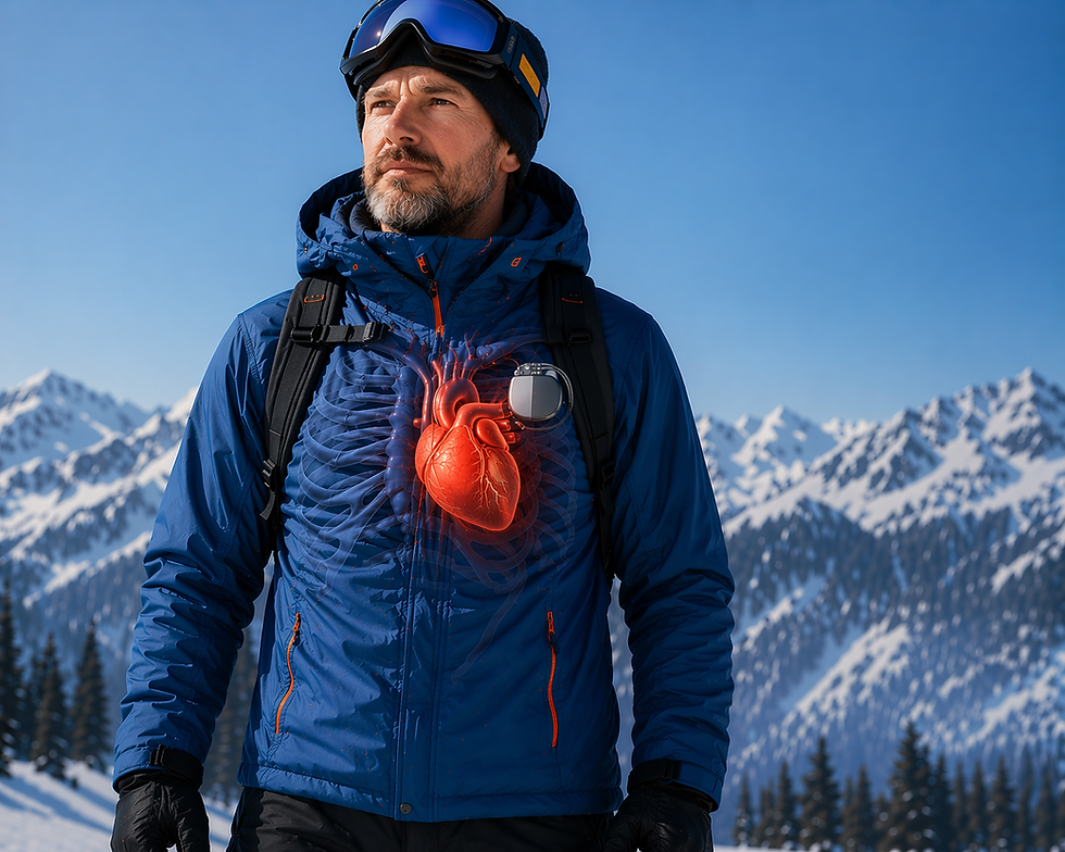 Avalanche Transceivers and Pacemakers: Keep Your Distance