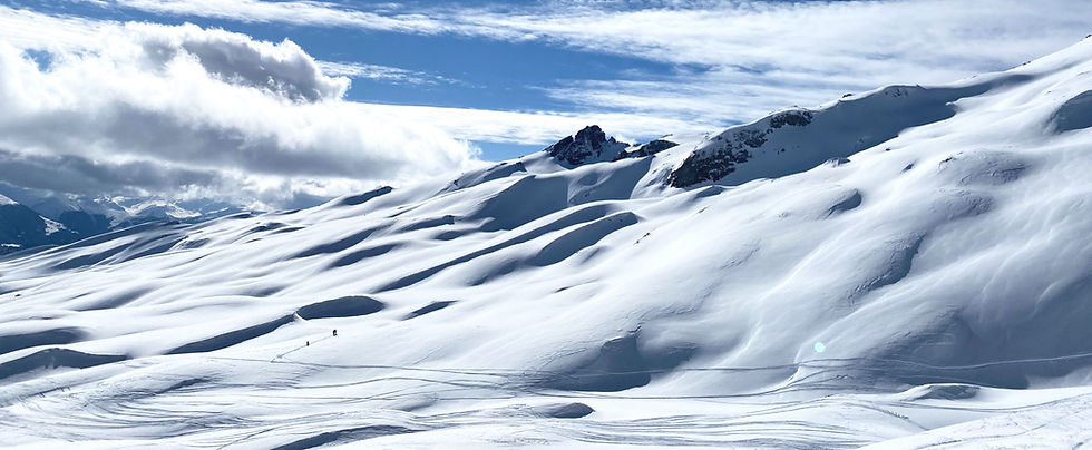 Sigebiet Flims-Laax, Bergpanorama, Skitouren
