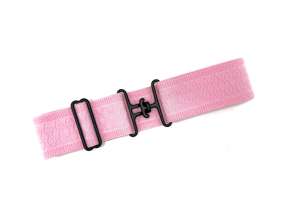 Thumbnail: 2 inch Handmade Adjustable Equestrian Elastic Belt