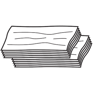 Cleaning tissues, set of 10