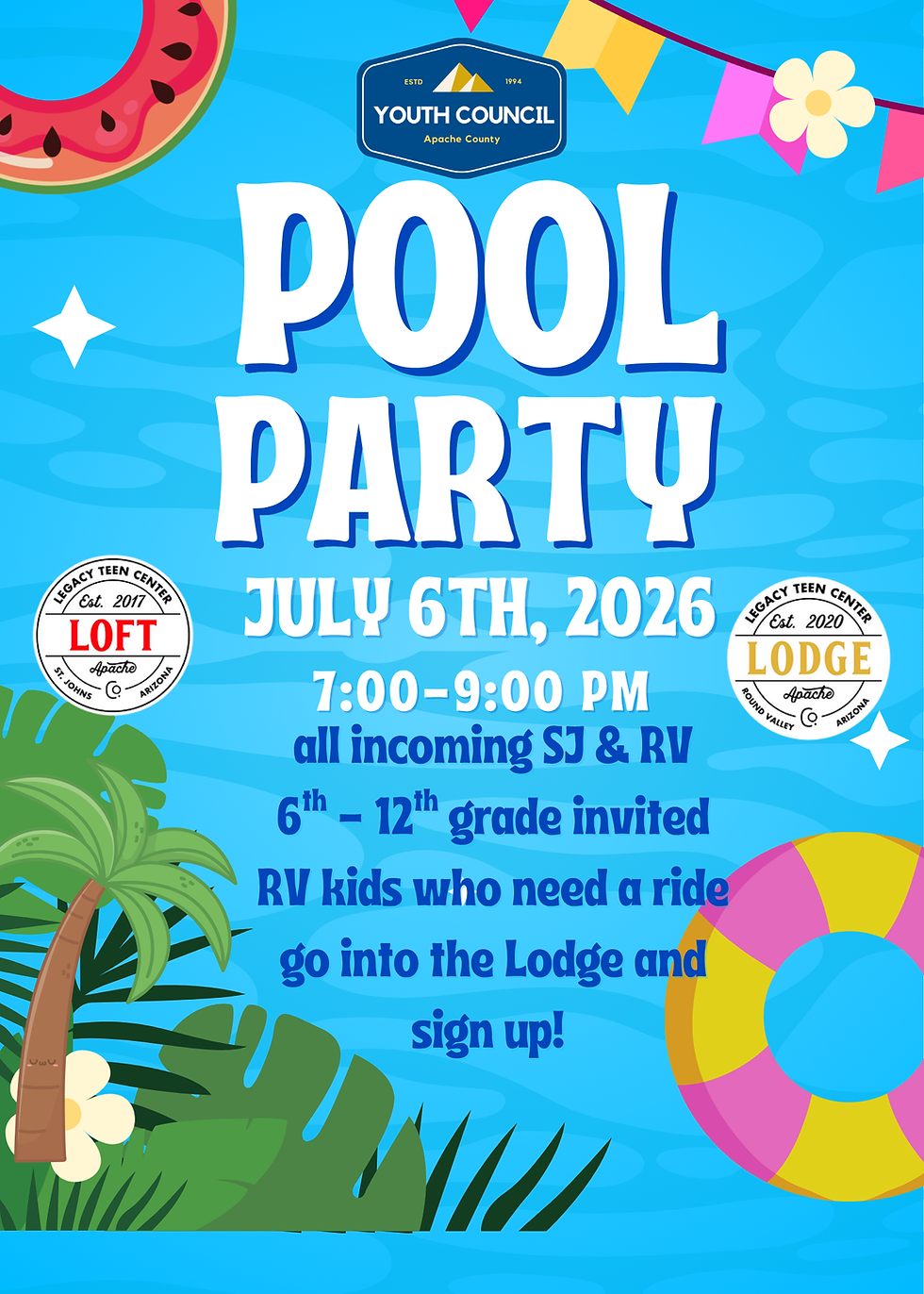 St John's Pool Party