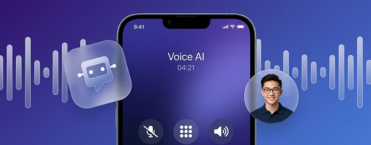 Caller asking a question in Bangla to an AI helpline.jfif