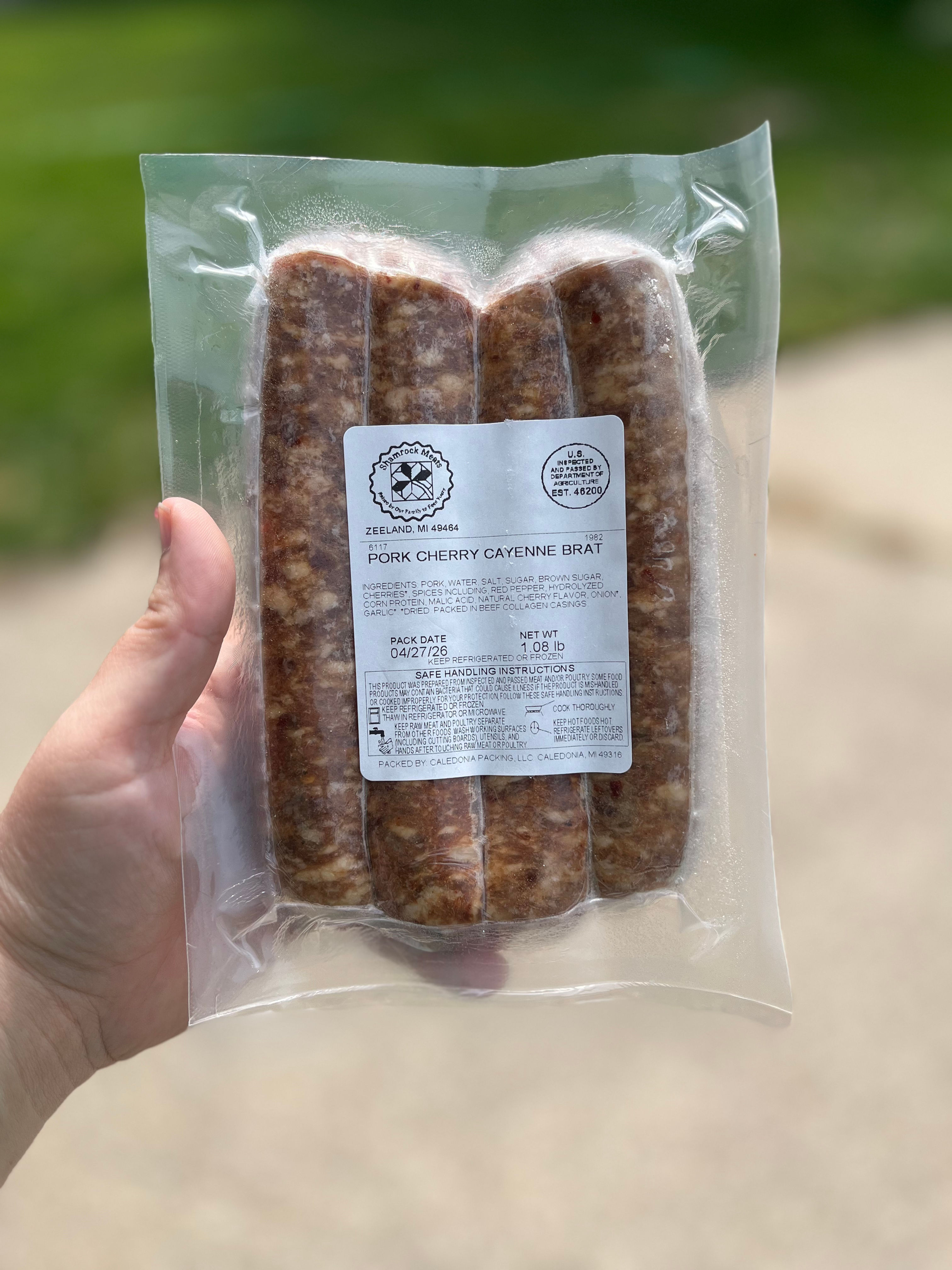 Cherry Cayenne Bratwurst 