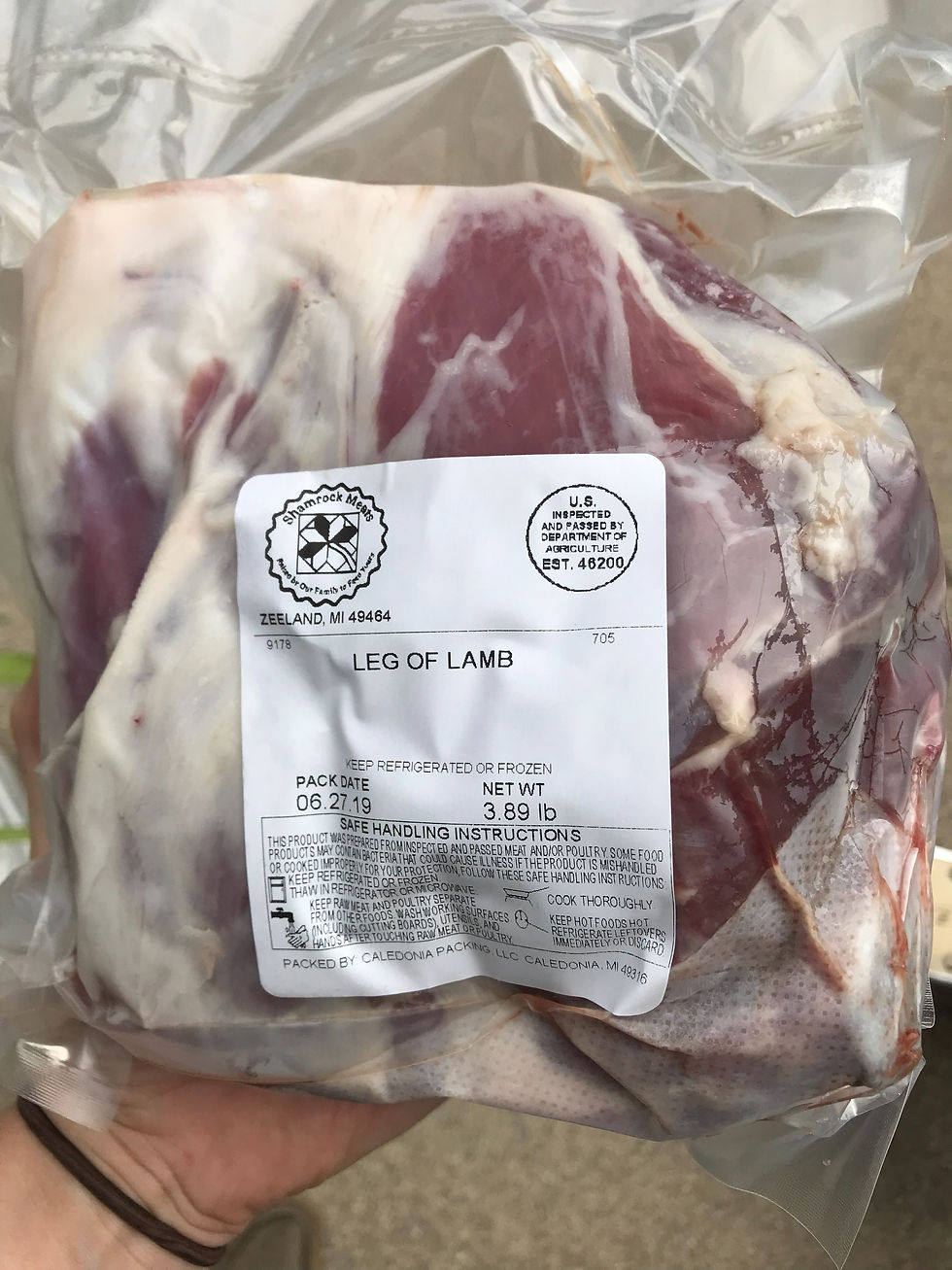 Bone-in Leg of Lamb