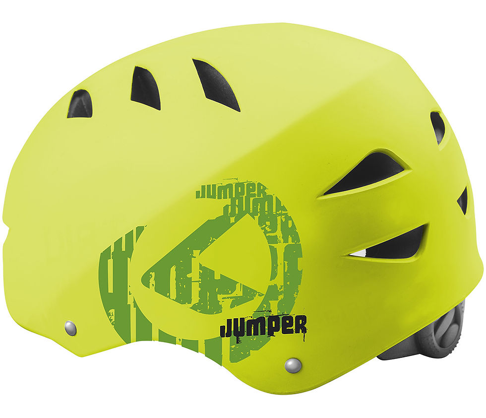 jumper mini lime ბავშვის შლემი