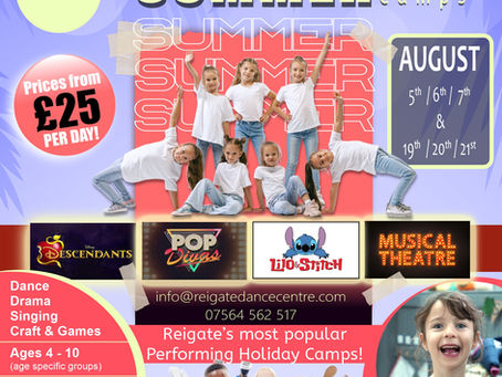Summer Dance Camps Reigate